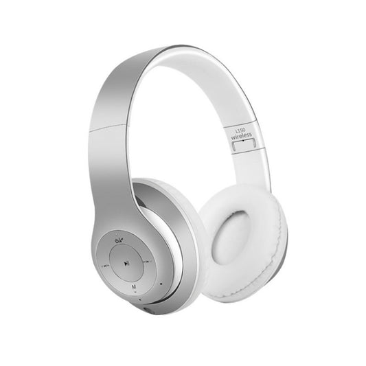 L150 Wireless Bluetooth V5.0 Headset (Silver) by buy2fix