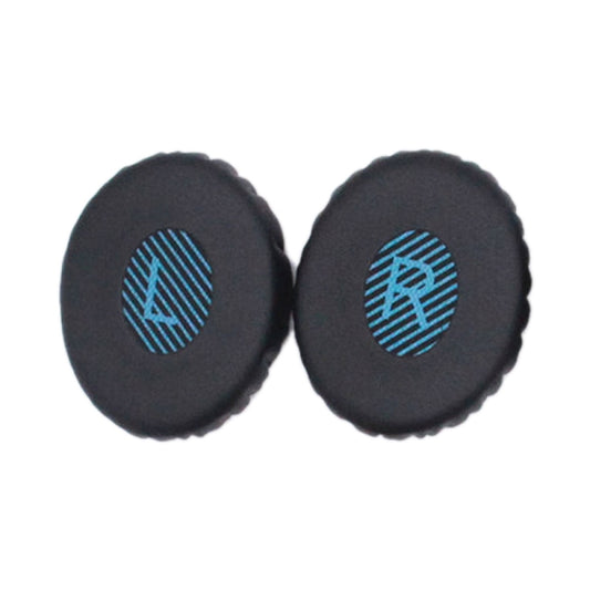 1 Pair For Bose OE2 / OE2i / SoundTrue Headset Cushion Sponge Cover Earmuffs Replacement Earpads(Black Blue) - Earmuff & Pad by buy2fix | Online Shopping UK | buy2fix