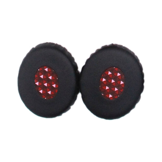 1 Pair For Bose OE2 / OE2i / SoundTrue Headset Cushion Sponge Cover Earmuffs Replacement Earpads(Black Red) - Earmuff & Pad by buy2fix | Online Shopping UK | buy2fix