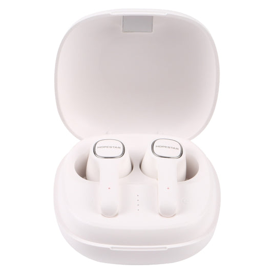 HOPESTAR S12 Bluetooth 5.0 True Wireless Bluetooth Earphone (White) by HOPESTAR
