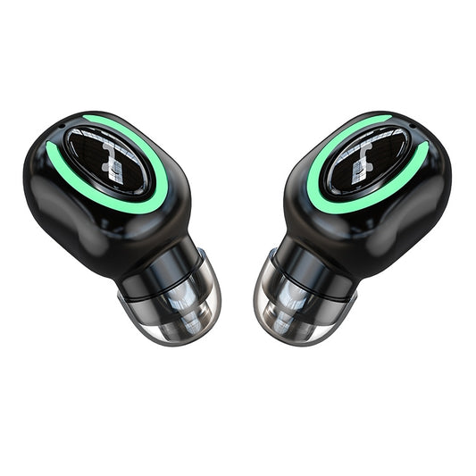 M9 Bluetooth 5.1 Business Style In-ear Stereo Wireless Bluetooth Earphone(Black) by buy2fix