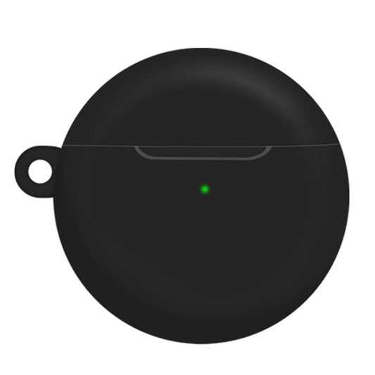 For Huawei Freebuds 4 Full Coverage Waterproof Silicone Wireless Earphone Protective Case with Hook Up (Black) by buy2fix