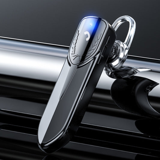 M81 CVC Noise Reduction Unilateral Business Ear-mounted Bluetooth Earphone, Support Siri & One for Two(Black) by buy2fix