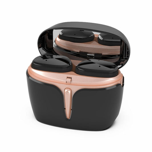 LE-703 Bluetooth 5.0 Waterproof True Wireless Sports Bluetooth Earphone (Black) by buy2fix