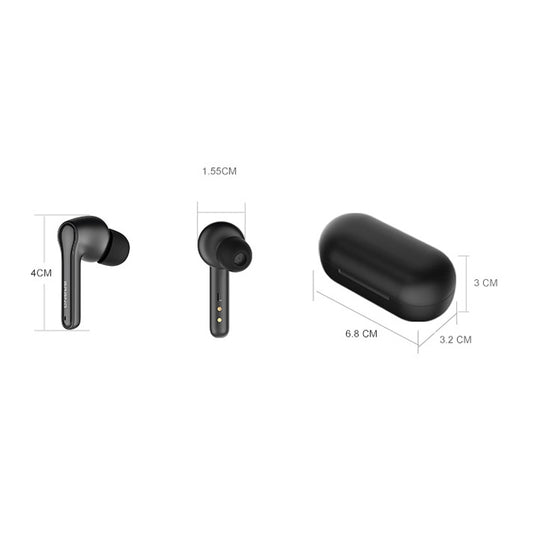 ETE-52 TWS In-ear Stereo Low Latency Bluetooth 5.0 Gaming Earphones (Black) by buy2fix