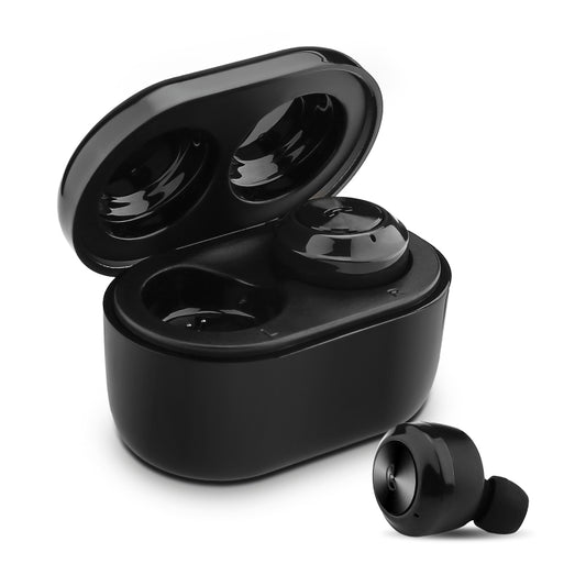 BTH-A6 Wireless Bluetooth 5.0 Earphone with Magnetic Charging Box (Black) by buy2fix