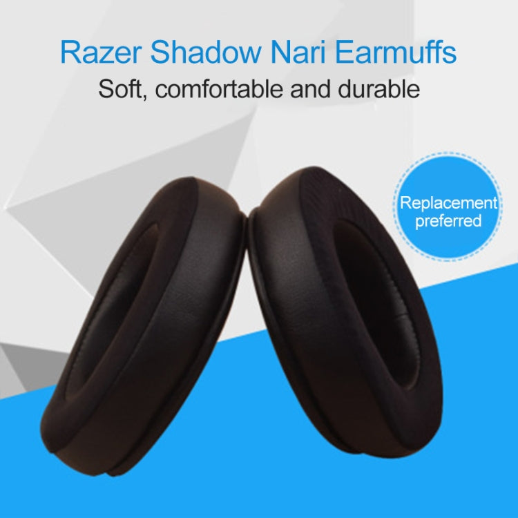 1 Pair Sponge Earmuffs Protective Case for RAZER Nari Headphone - Earmuff & Pad by buy2fix | Online Shopping UK | buy2fix