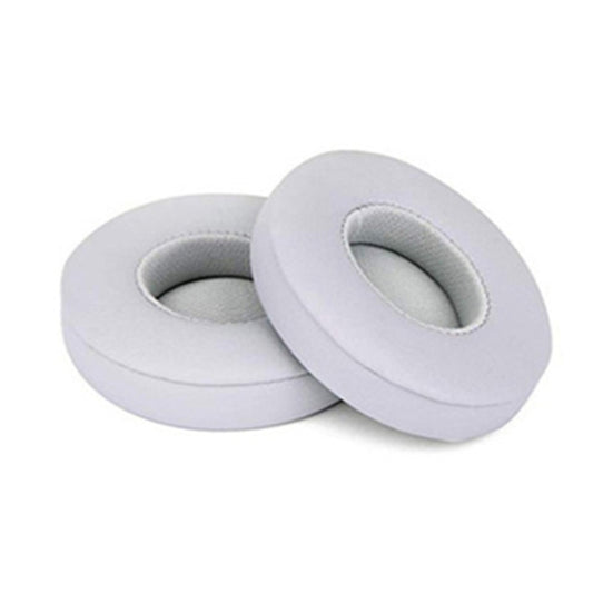 1 Pair Leather Headphone Protective Case for Beats Solo2.0 / Solo3.0, Wireless Version (Grey) - Earmuff & Pad by buy2fix | Online Shopping UK | buy2fix