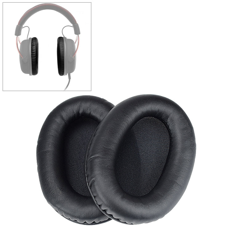 2 PCS For Kingston KHX-HSCP / HyperX Cloud II Headphone Cushion Protein Sponge Cover Earmuffs Replacement Earpads - Earmuff & Pad by buy2fix | Online Shopping UK | buy2fix