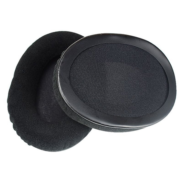 2 PCS For Kingston KHX-HSCP / HyperX Cloud II Headphone Cushion Flannel Black Net Sponge Cover Earmuffs Replacement Earpads - Earmuff & Pad by buy2fix | Online Shopping UK | buy2fix
