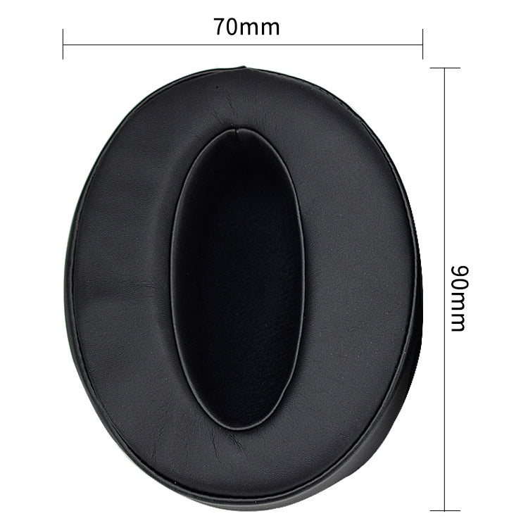 2 PCS For Sennheiser HD4.50BT / HD4.50BTNC / HD4.40BT Headphone Cushion Sponge Cover Earmuffs Replacement Earpads by buy2fix