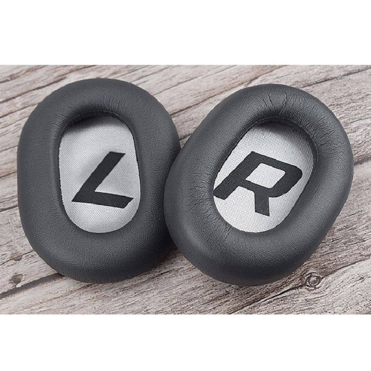 For Plantronics Backbeat Pro 2 / Voyager 8200UC Earphone Cushion Cover Earmuffs Replacement Earpads(Grey) - Earmuff & Pad by buy2fix | Online Shopping UK | buy2fix