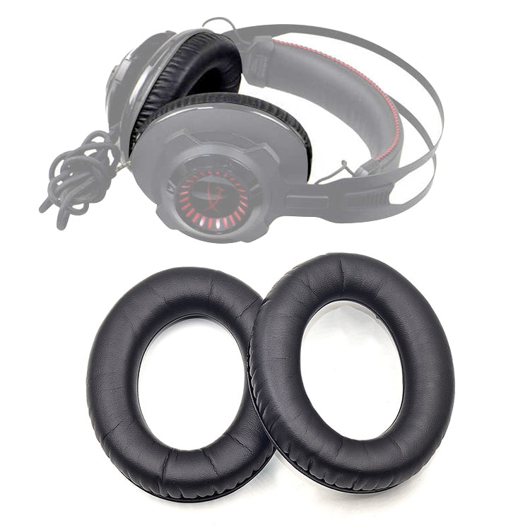 2 PCS For Kingston Hyper X Cloud Revolver S Soft Sponge Earphone Protective Cover Earmuffs (Blue) - Earmuff & Pad by buy2fix | Online Shopping UK | buy2fix