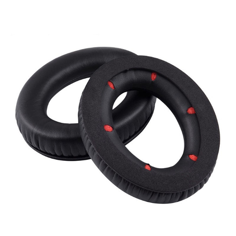 2 PCS For Kingston Hyper X Cloud Revolver S Soft Sponge Earphone Protective Cover Earmuffs (Red) - Earmuff & Pad by buy2fix | Online Shopping UK | buy2fix