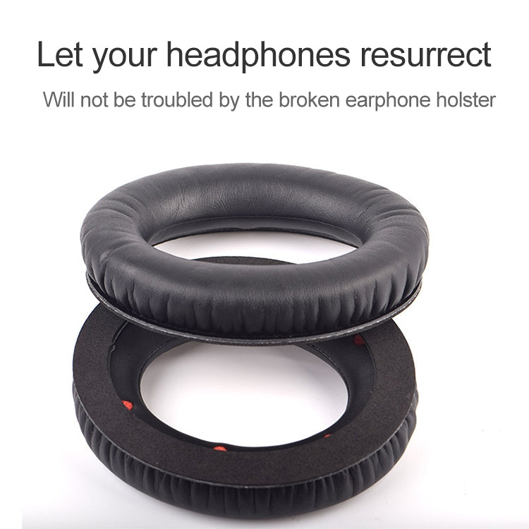 2 PCS For Kingston Hyper X Cloud Revolver S Soft Sponge Earphone Protective Cover Earmuffs (Red) - Earmuff & Pad by buy2fix | Online Shopping UK | buy2fix