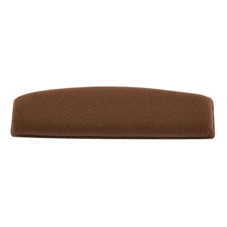 2 PCS For Sennheiser HD515 / HD555 / HD595 / HD598 / HD558 / PC360 Flannel Replacement Headband Head Beam Headgear Cover(Brown) - Earmuff & Pad by buy2fix | Online Shopping UK | buy2fix