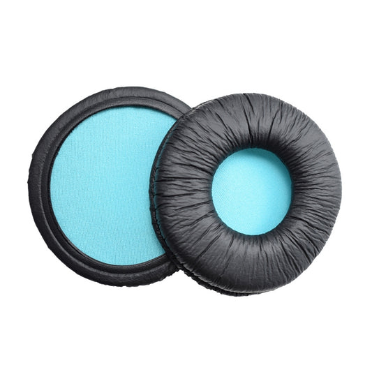 2 PCS For SONY MDR-V55 Earphone Cushion Leather Cover Earmuffs Replacement Earpads (Blue) - Earmuff & Pad by buy2fix | Online Shopping UK | buy2fix
