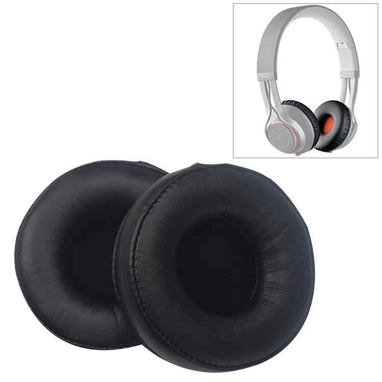 2 PCS For Jabra Revo Wireless Headphone Cushion Sponge Leather Cover Earmuffs Replacement Earpads(Black) - Earmuff & Pad by buy2fix | Online Shopping UK | buy2fix