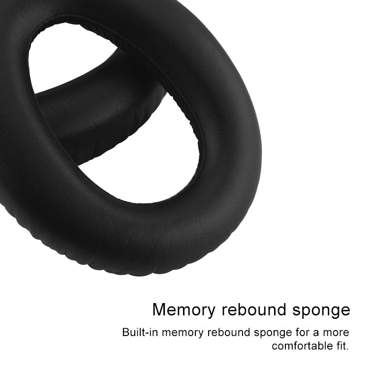 2pcs Sponge Headphone Protective Case With Card Buckle for Sony MDR-10RBT / MDR-10RNC / MDR-10R by buy2fix