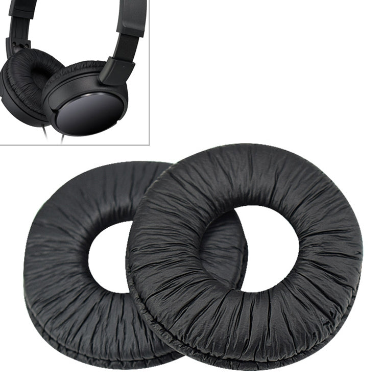 2pcs Sponge Headphone Protective Case for Sony MDR-ZX110 / ZX100 / ZX300 / V150 / V300(Black) - Earmuff & Pad by buy2fix | Online Shopping UK | buy2fix