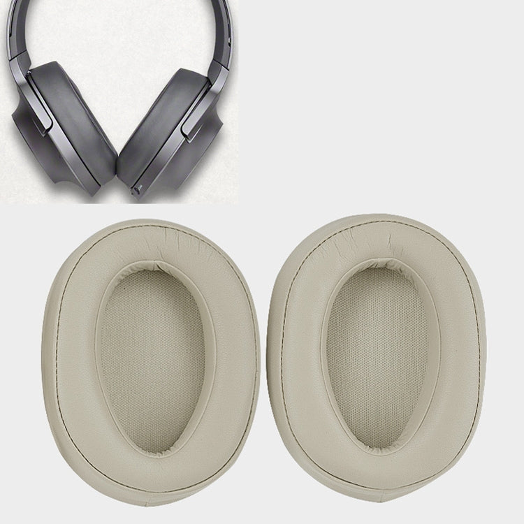 2pcs Sponge Headphone Protective Case for Sony MDR-100ABN / WH-H900N(Gold) - Earmuff & Pad by buy2fix | Online Shopping UK | buy2fix