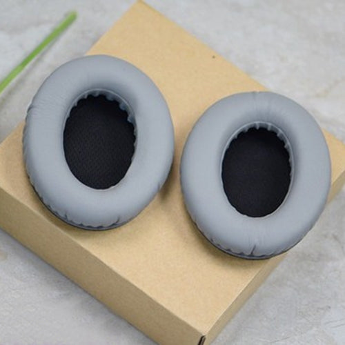 1 Pair Soft Earmuff Headphone Jacket with Common Cotton for BOSE QC2 / QC15 / AE2 / QC25(Grey) - Earmuff & Pad by buy2fix | Online Shopping UK | buy2fix