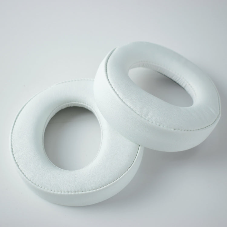 2pcs Soft Earmuff Headphone Jacket for Sony PS4 Gold Wireless Stereo Headset(White) - Earmuff & Pad by buy2fix | Online Shopping UK | buy2fix