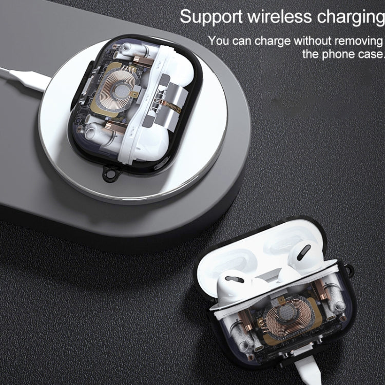 For AirPods Pro Mechanical Structure TPU Earphone Protective Case - For AirPods Pro by buy2fix | Online Shopping UK | buy2fix