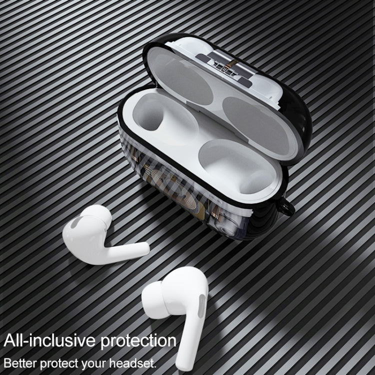 For AirPods Pro Mechanical Structure TPU Earphone Protective Case - For AirPods Pro by buy2fix | Online Shopping UK | buy2fix