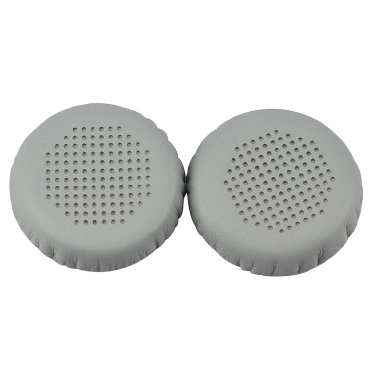 2 PCS For KOSS PP / SP Perforated Ventilation Version Protein Leather Cover Headphone Protective Cover Earmuffs (Grey) - Earmuff & Pad by buy2fix | Online Shopping UK | buy2fix