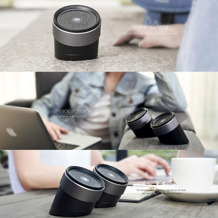 QCY BOX1 Portable Mini Speaker Wireless Music Metal V4.2 Bluetooth Loudspeakers by QCY