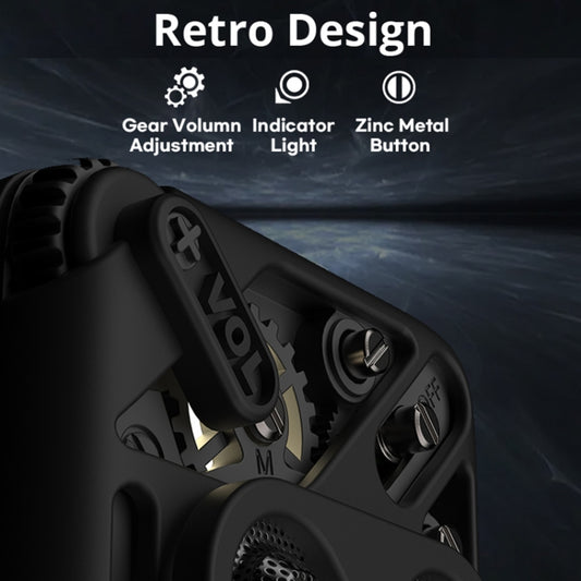 D MOOSTER D16 Portable HiFi Bluetooth 5.3 Speaker, Support TF Card (White) by D MOOSTER