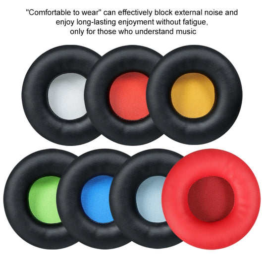 2 PCS For Skullcandy / HESH 2.0 HESH Ordinary Earphone Cushion Cover Earmuffs Replacement Earpads with Mesh(Black+Black Mesh) by buy2fix