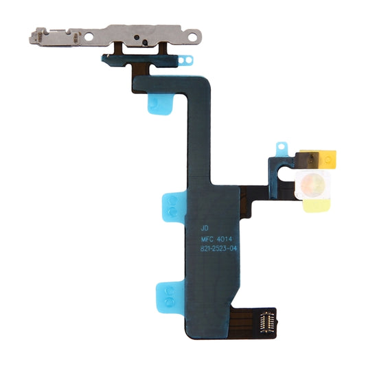 Power Button & Flashlight Flex Cable with Brackets for iPhone 6 by buy2fix