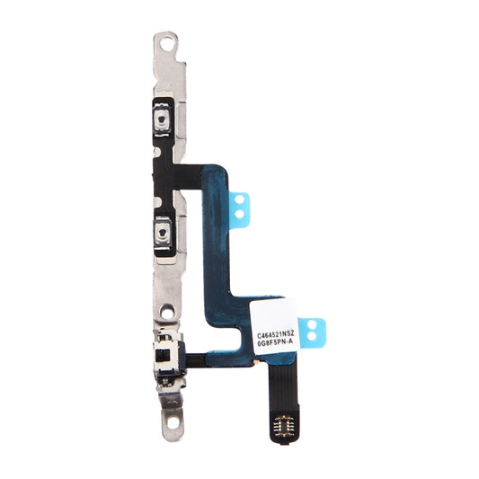 Volume Button & Mute Switch Flex Cable with Brackets for iPhone 6 by buy2fix