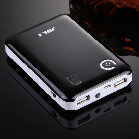 Portable High-efficiency 4 x 18650 Batteries Plastic Power Bank Shell Box with Dual USB Output & Heat Dissipation Hole, Batteries Not Included(Random Color Delivery) by buy2fix