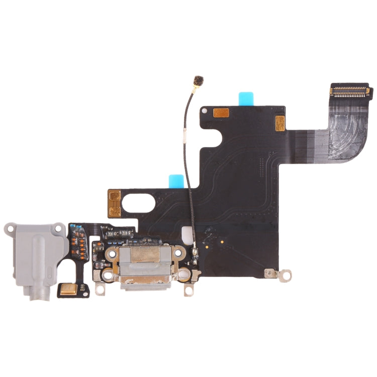 Original Charging Port Flex Cable for iPhone 6 (Dark Gray) - iPhone 6/6 Plus Parts by buy2fix | Online Shopping UK | buy2fix