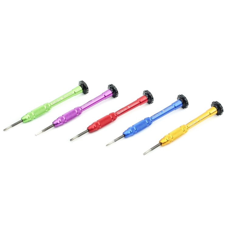 JIAFA JF-609-2.5 Hollow Cross Tip 2.5 Middle Bezel Repair Screwdriver(Gold) - Screwdriver by JIAFA | Online Shopping UK | buy2fix