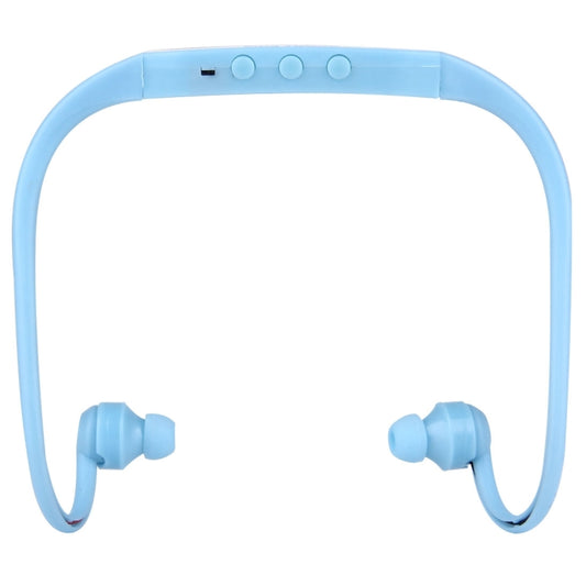 506 Life Waterproof Sweatproof Stereo Wireless Sports Earbud Earphone In-ear Headphone Headset with Micro SD Card Slot, For Smart Phones & iPad & Laptop & Notebook & MP3 or Other Audio Devices, Maximum SD Card Storage: 8GB(Blue) by buy2fix
