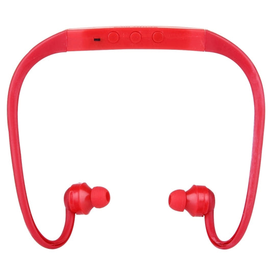 506 Life Waterproof Sweatproof Stereo Wireless Sports Earbud Earphone In-ear Headphone Headset with Micro SD Card Slot, For Smart Phones & iPad & Laptop & Notebook & MP3 or Other Audio Devices, Maximum SD Card Storage: 8GB(Red) by buy2fix