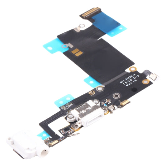 Original Charging Port Flex Cable for iPhone 6s Plus(White) by buy2fix
