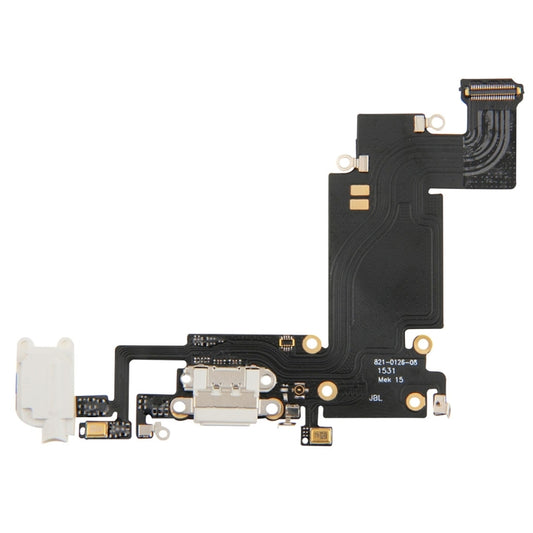 for iPhone 6s Plus White Charging Port Flex Cable by buy2fix