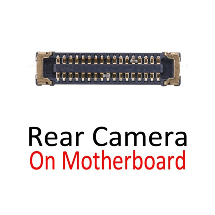 Rear Back Camera FPC Connector On Motherboard for iPhone 6s / 6s Plus - iPhone 6S/6S Plus Parts by buy2fix | Online Shopping UK | buy2fix