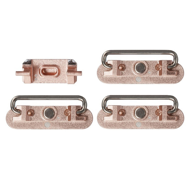 Volume Control Key + Power Button + Mute Switch Vibrator Key for iPhone 6s Plus(Rose Gold) - iPhone 6S/6S Plus Parts by buy2fix | Online Shopping UK | buy2fix