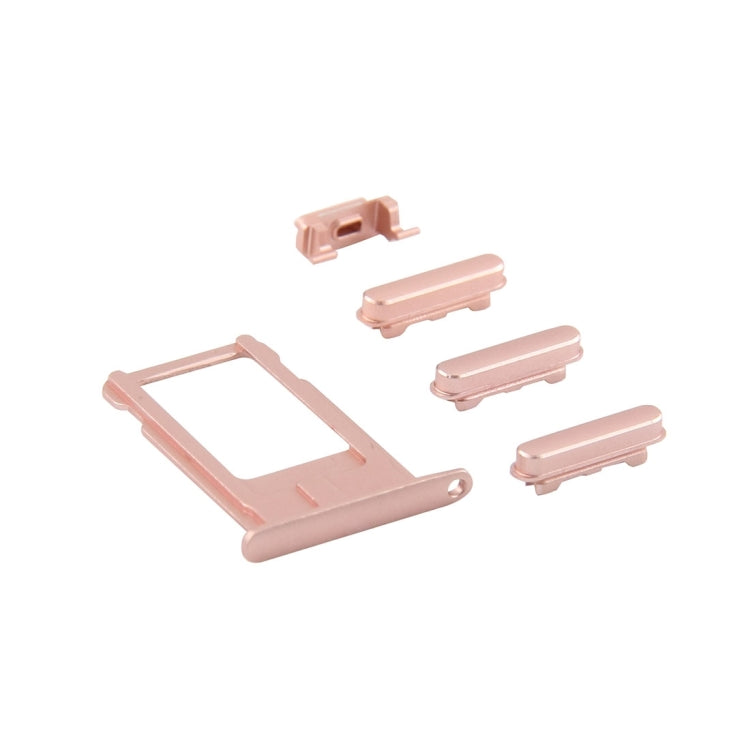 4 in 1 for iPhone 6 Plus (Card Tray + Volume Control Key + Power Button + Mute Switch Vibrator Key)(Rose Gold) by buy2fix