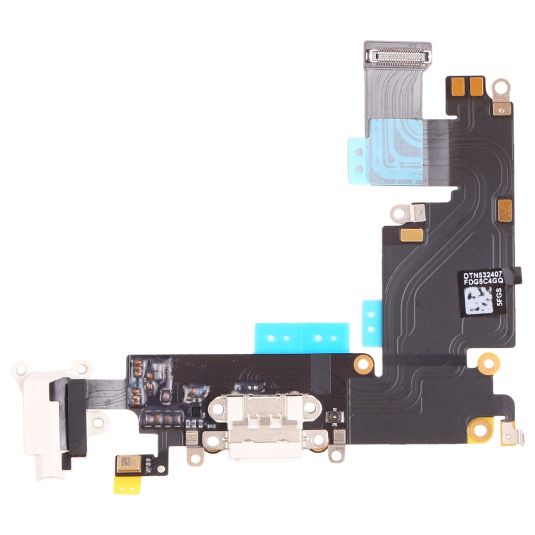 Original Charging Port Flex Cable for iPhone 6 Plus(White) - iPhone 6/6 Plus Parts by buy2fix | Online Shopping UK | buy2fix