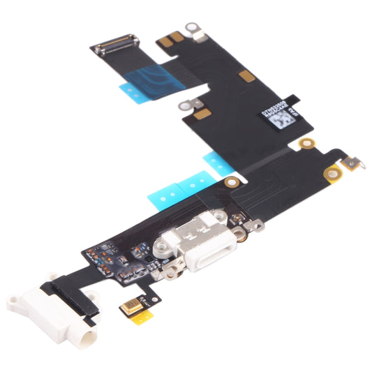 Original Charging Port Flex Cable for iPhone 6 Plus(White) by buy2fix