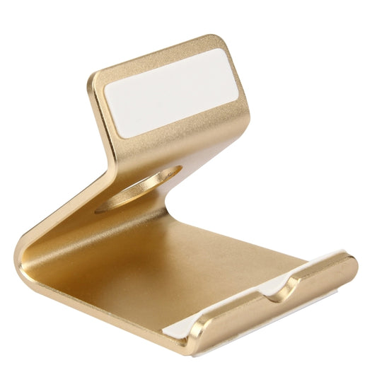 Exquisite Aluminium Alloy Desktop Holder Stand DOCK Cradle For iPhone, Galaxy, Huawei, Xiaomi, LG, HTC and 7 inch Tablet(Gold) by buy2fix