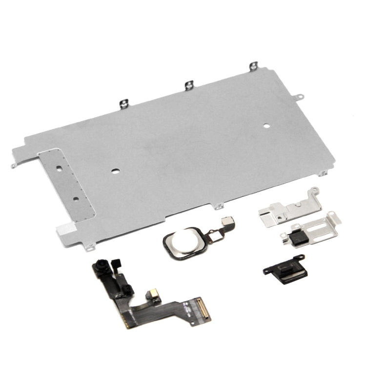 6 in 1 for iPhone 6s LCD Repair Accessories Part Set(White) - iPhone 6S/6S Plus Parts by buy2fix | Online Shopping UK | buy2fix