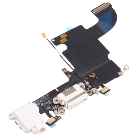 Original Charging Port Flex Cable for iPhone 6s(White) - iPhone 6S/6S Plus Parts by buy2fix | Online Shopping UK | buy2fix